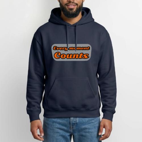Every moment counts - Heavyweight Unisex Hoodie by Gildan
