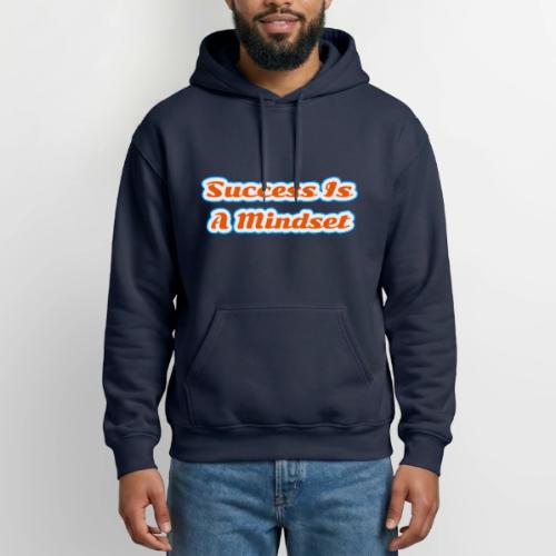 Success Is a Mindset — Motivational Glow Script - Gildan Heavy Blend Adult Hoodie