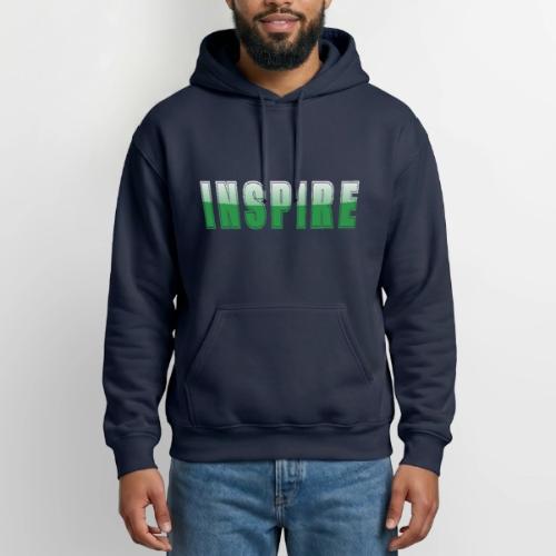 Inspire Word Art Design - Heavyweight Unisex Hoodie by Gildan