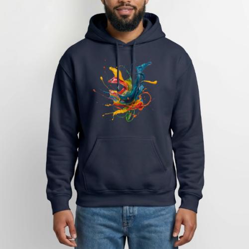 Chromatic Flow - Gildan Heavy Blend Adult Hoodie
