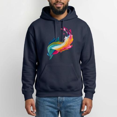 Spectrum Stream - Heavyweight Unisex Hoodie by Gildan