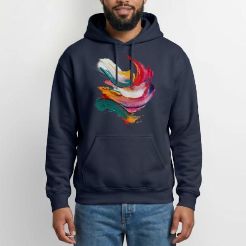 Colorful brushstrokes - Gildan Heavy Blend Adult Hoodie