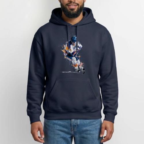Hockey: Icy Streaks - Gildan Heavy Blend Adult Hoodie