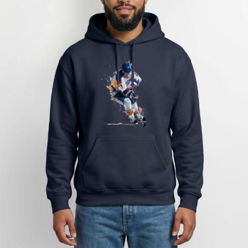 Hockey: Icy Streaks - Heavyweight Unisex Hoodie by Gildan