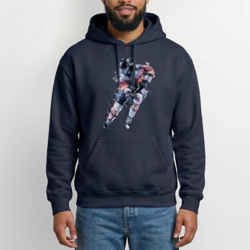 Hockey: Frozen Motion - Gildan Heavy Blend Adult Hoodie
