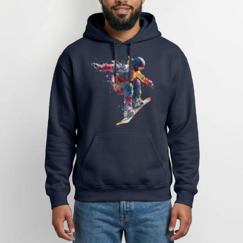 Snowboarding: Frozen Flight - Heavyweight Unisex Hoodie by Gildan