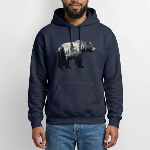 Forest Within the Bear - Heavyweight Unisex Hoodie by Gildan