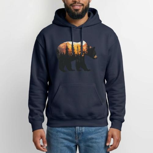 Bear: Sunset Guardian - Gildan Heavy Blend Adult Hoodie