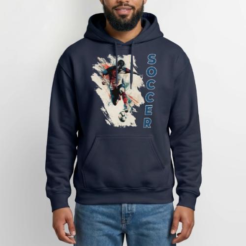 Soccer Power Move - Gildan Heavy Blend Adult Hoodie