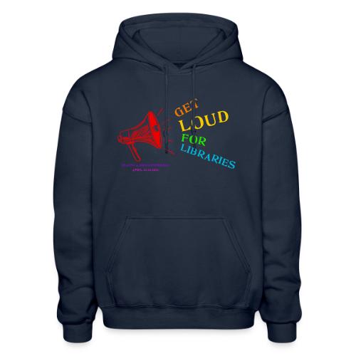 OLA PNLA 2026 Logo smaller conference info - Gildan Heavy Blend Adult Hoodie