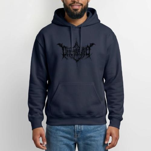 Decorpsetated Logo Black - Gildan Heavy Blend Adult Hoodie