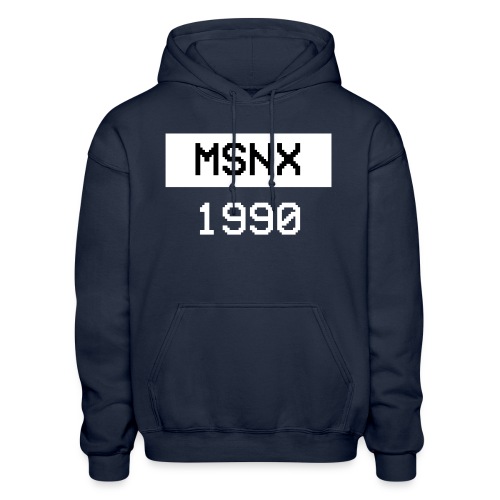 MSNX1990 BRAND LOGO - Gildan Heavy Blend Adult Hoodie
