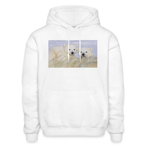 polarbears - Heavyweight Unisex Hoodie by Gildan