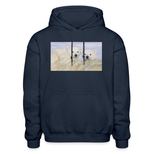 polarbears - Heavyweight Unisex Hoodie by Gildan