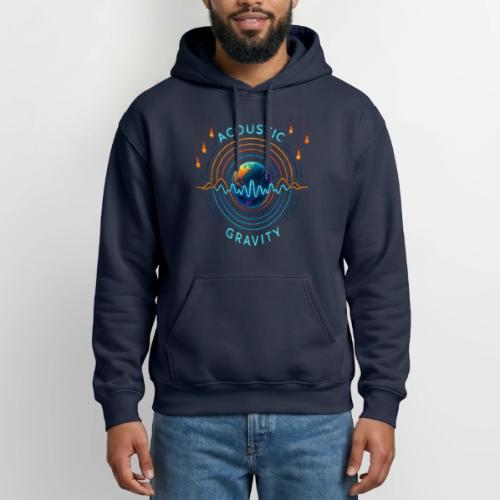 Acoustic Gravity Earth - Gildan Heavy Blend Adult Hoodie