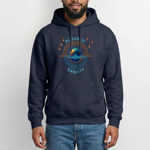 Acoustic Gravity Earth - Heavyweight Unisex Hoodie by Gildan