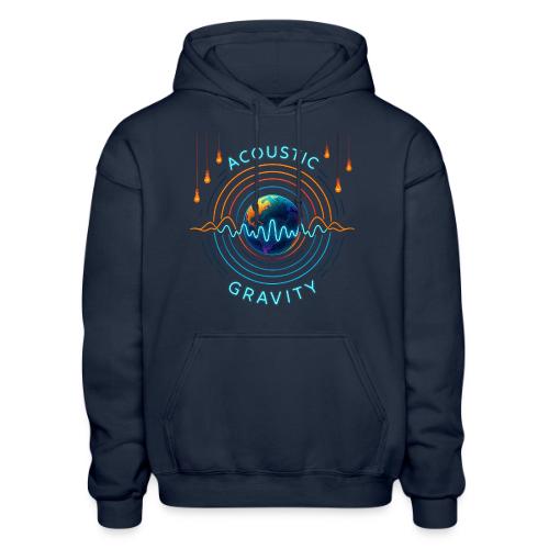Acoustic Gravity Earth - Heavyweight Unisex Hoodie by Gildan