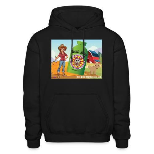 Nicole Sauce's Goat Juice - Heavyweight Unisex Hoodie by Gildan