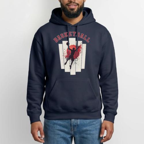 Basketball Energy - Heavyweight Unisex Hoodie by Gildan