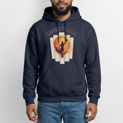 Basketball again and again - Gildan Heavy Blend Adult Hoodie