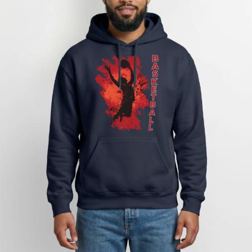 Basketball Soul - Heavyweight Unisex Hoodie by Gildan