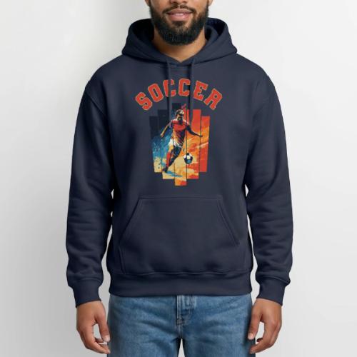 Soccer Spirit - Heavyweight Unisex Hoodie by Gildan