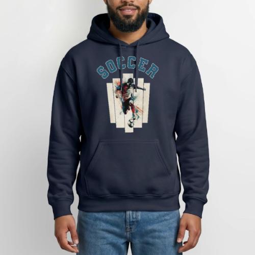 Soccer Vibes - Heavyweight Unisex Hoodie by Gildan