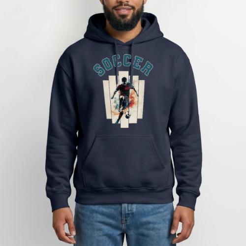 Soccer Mode On - Gildan Heavy Blend Adult Hoodie