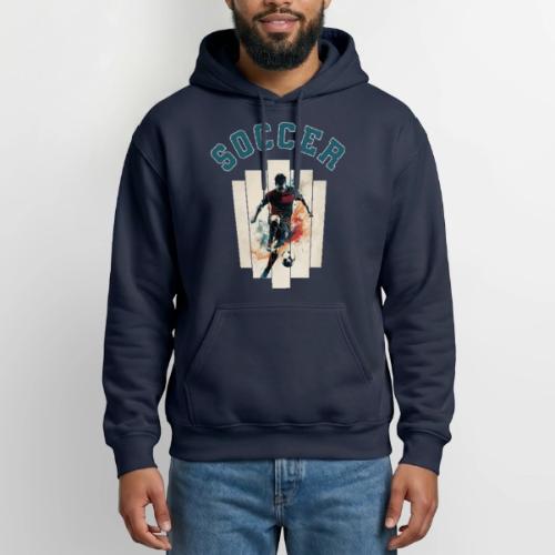 Soccer Mode On - Heavyweight Unisex Hoodie by Gildan