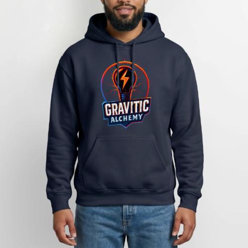 Gravitic Alchemy Logo - Heavyweight Unisex Hoodie by Gildan