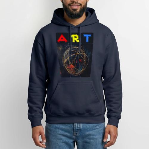 Echoes of Art - Heavyweight Unisex Hoodie by Gildan
