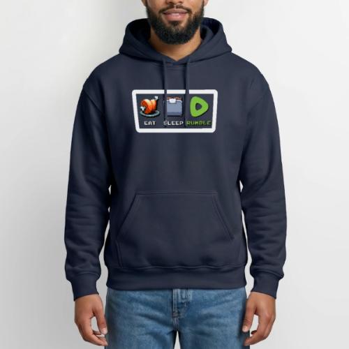 Eat Sleep Rumble merch - Gildan Heavy Blend Adult Hoodie