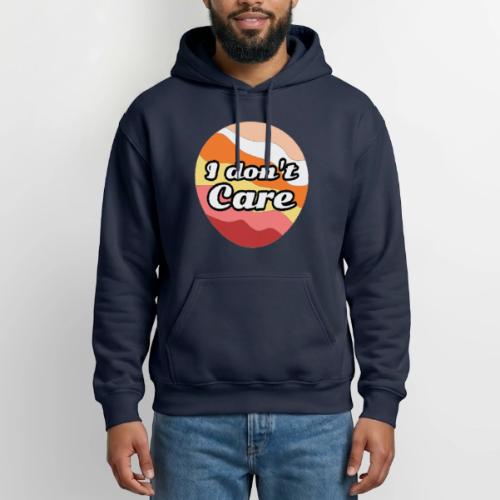 I Don’t Care Vibes - Heavyweight Unisex Hoodie by Gildan