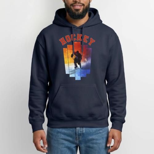 Hockey Rush - Heavyweight Unisex Hoodie by Gildan