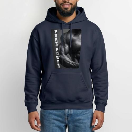 Bodybuilding: Pure Power - Heavyweight Unisex Hoodie by Gildan
