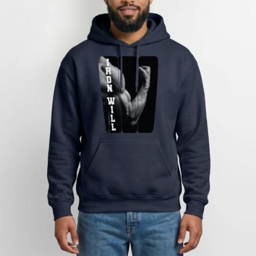 Bodybuilding: Iron Will - Gildan Heavy Blend Adult Hoodie