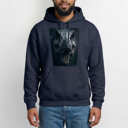 T Rex Cinematic Close-Up Design - Gildan Heavy Blend Adult Hoodie