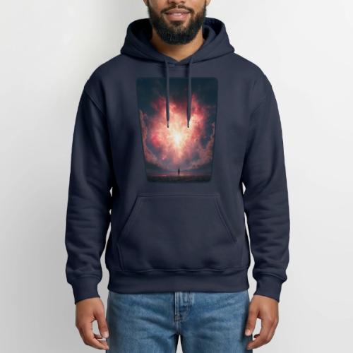 Supernova Sky Sci-Fi Artwork - Heavyweight Unisex Hoodie by Gildan