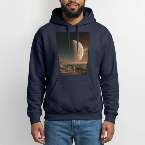 Astronaut on an Alien Moon - Heavyweight Unisex Hoodie by Gildan