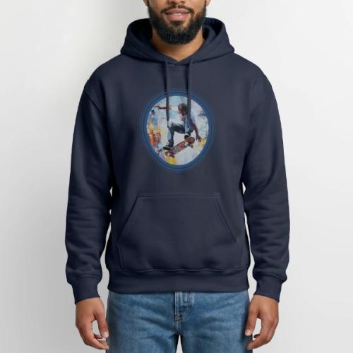 Skateboarding Universe - Heavyweight Unisex Hoodie by Gildan