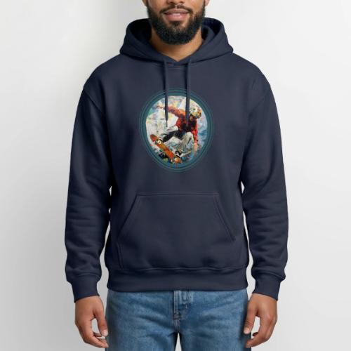 Skateboarding Fuel - Gildan Heavy Blend Adult Hoodie