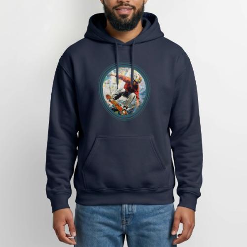 Skateboarding Fuel - Heavyweight Unisex Hoodie by Gildan