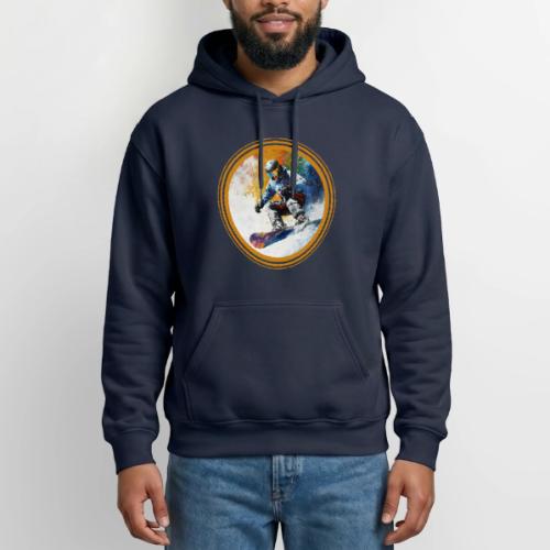 Snowboarding Dreams - Gildan Heavy Blend Adult Hoodie