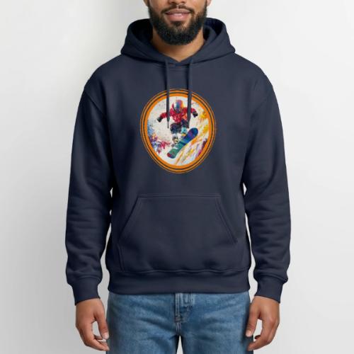 Snowboarding Horizon - Gildan Heavy Blend Adult Hoodie