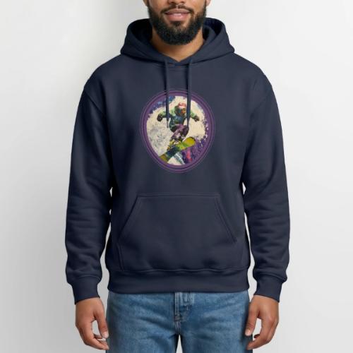 Snowboarding Soul - Gildan Heavy Blend Adult Hoodie