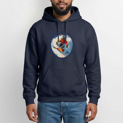 Snowboarding Rebel - Gildan Heavy Blend Adult Hoodie