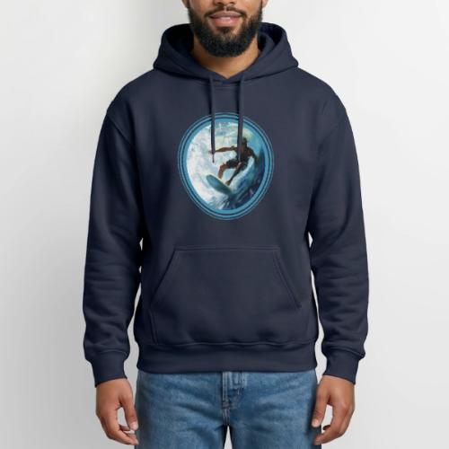 Surfing Freedom - Gildan Heavy Blend Adult Hoodie