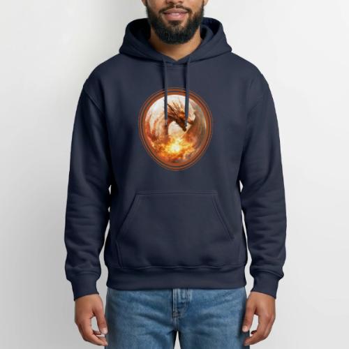 Dragon's Wrath - Heavyweight Unisex Hoodie by Gildan