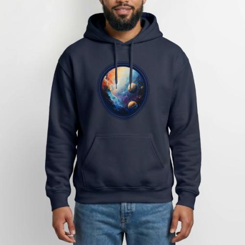 Nebula of Planets - Gildan Heavy Blend Adult Hoodie