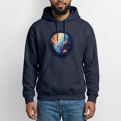 Nebula of Planets - Heavyweight Unisex Hoodie by Gildan